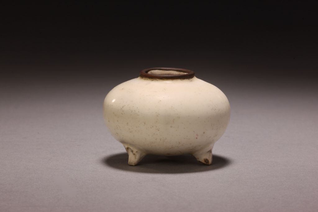 图片[1]-Cizhou kiln imitation Ding kiln white glaze water cheng-China Archive